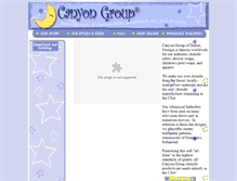 Tablet Screenshot of canyongroup.com